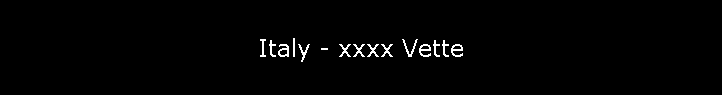 Sweden - xxxx Vette